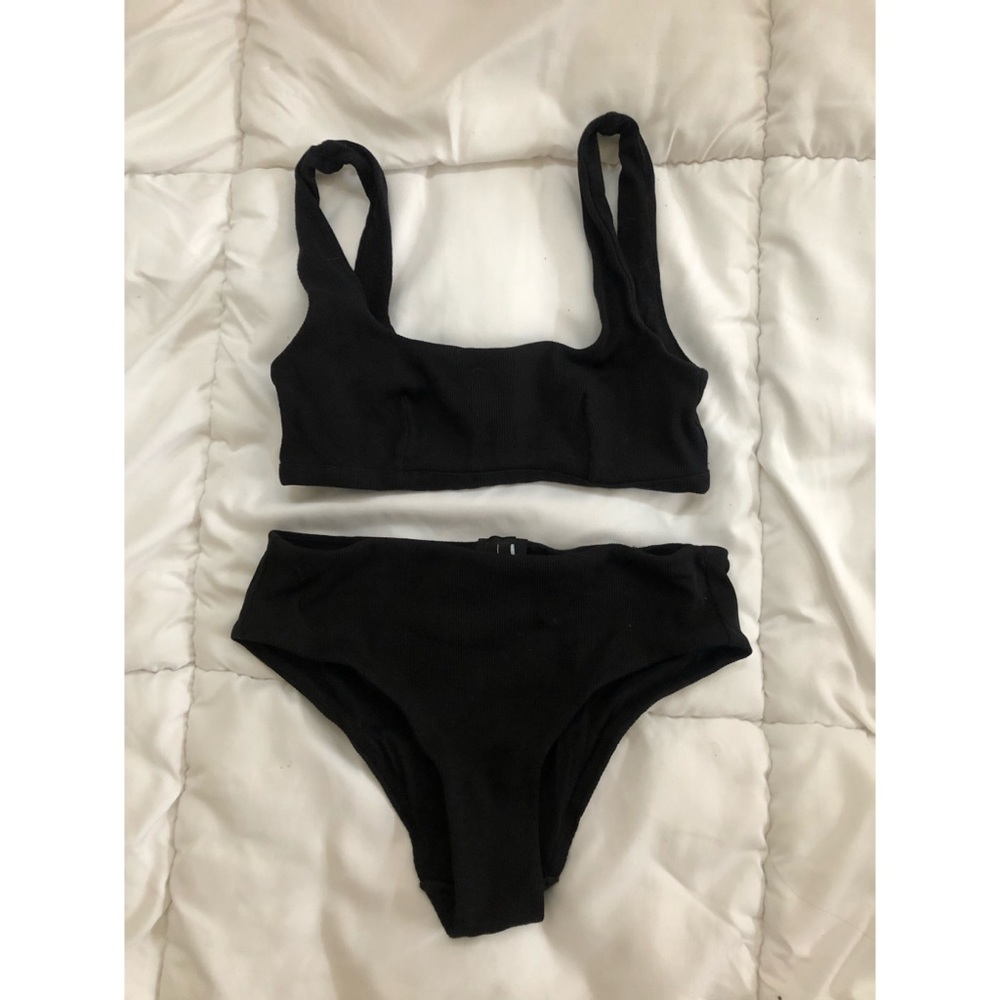 & Other Stories Ribbed Lingerie Set (XS)